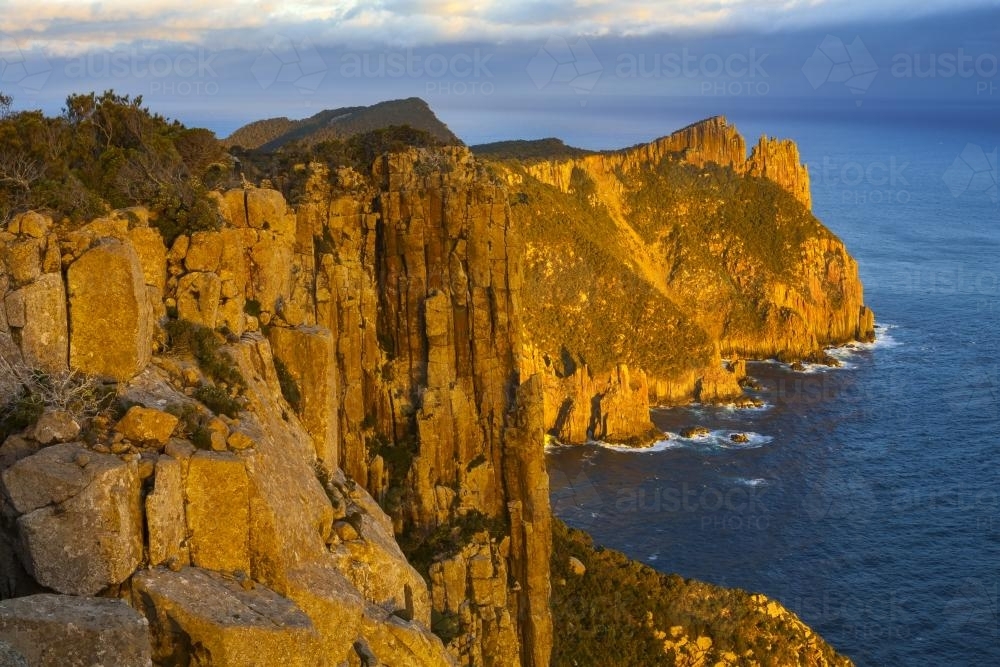 Cape Pillar - Australian Stock Image