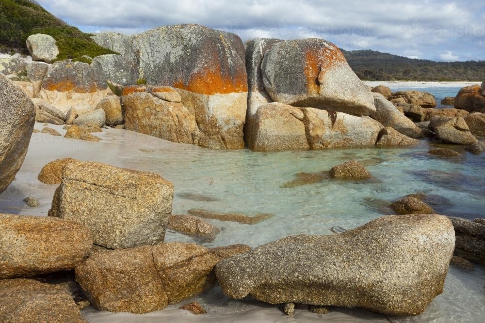 Rocky coastline - Australian Stock Image