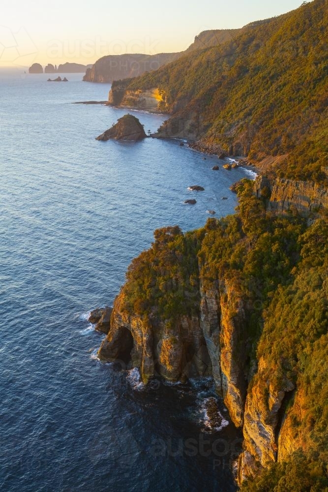 View from Waterfall Bluff - Australian Stock Image