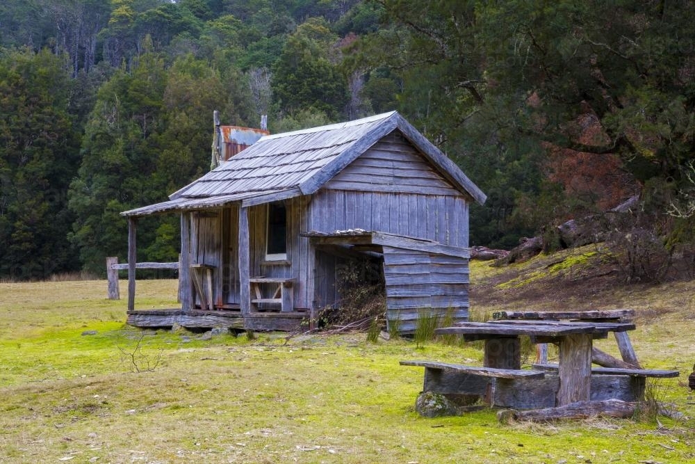 Wadley's Hut - Australian Stock Image
