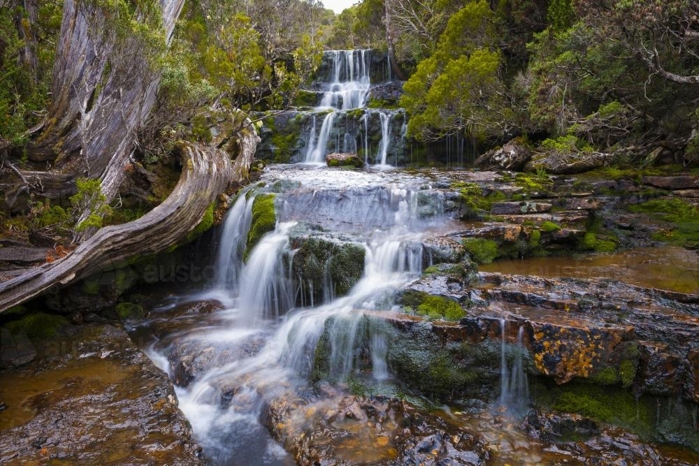 Waterfall Valley - Australian Stock Image