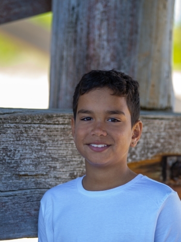 Smiling Aboriginal Boy
