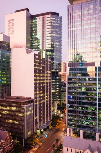 Brisbane City Building and Skyline