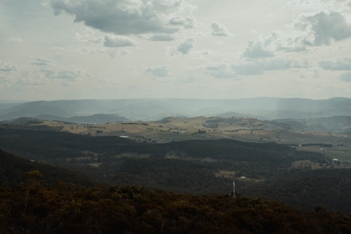 Moody valley view as seen from Blackheath Lookout