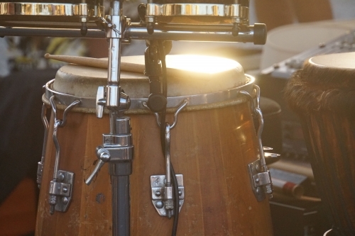 Musicians drum kit