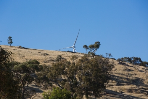 Rural Wind Turbines in a countryside setting