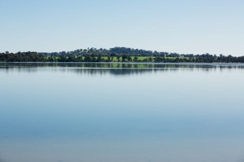 Still water at Lake Towerrinning