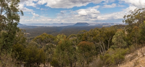 View of the Gardens of Stone National Park from Capertee lookout