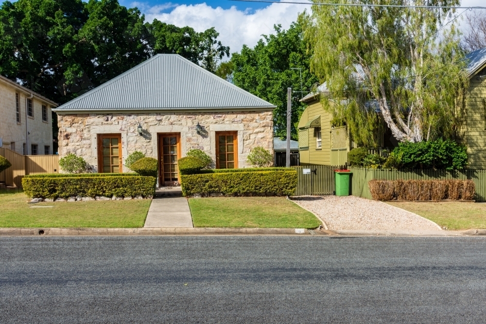 A Cottage Style Australian Home - Australian Stock Image