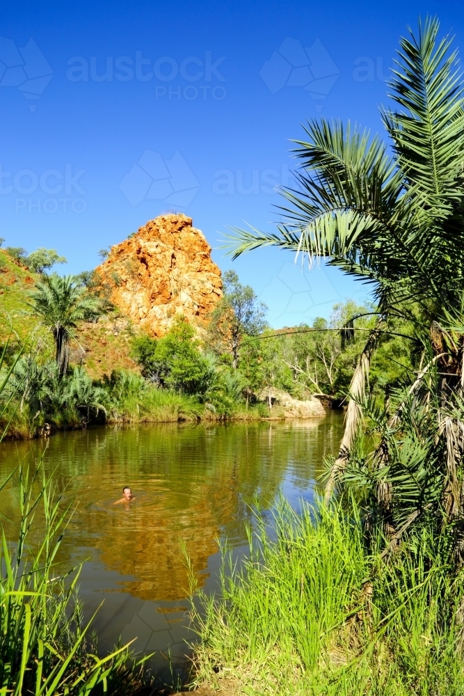 A delightful place to swim in the Kimberley region. - Australian Stock Image