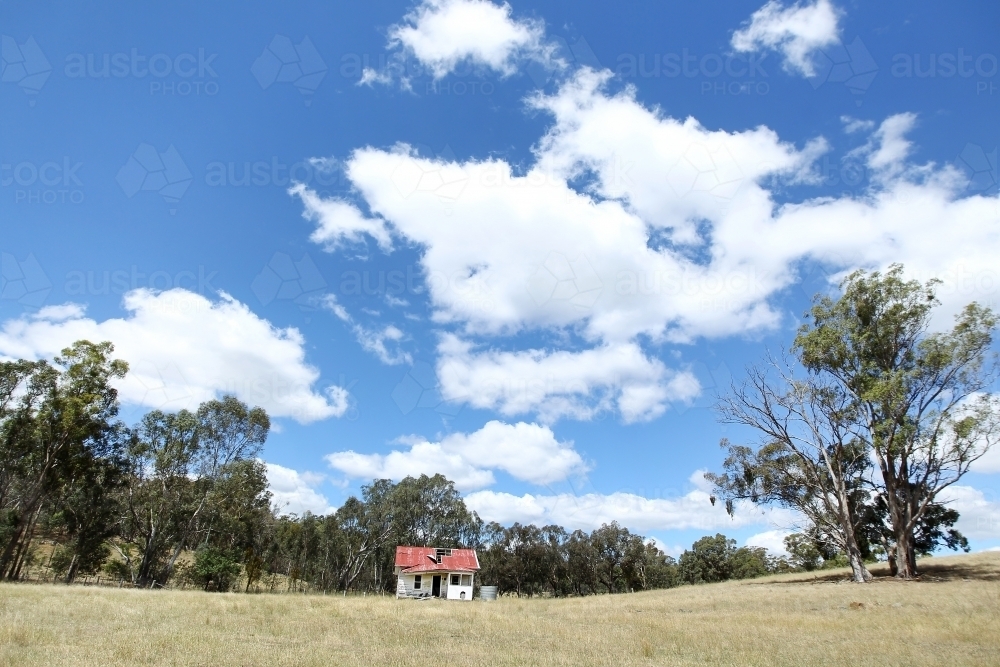 Abandoned farm house - Australian Stock Image