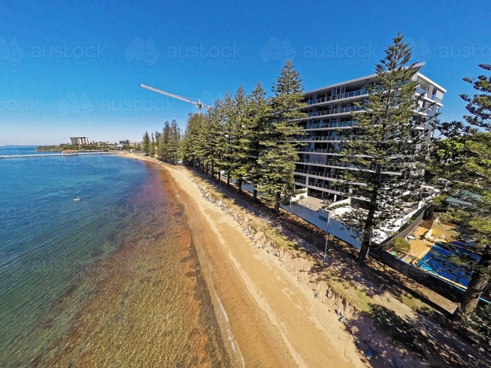 Aerial drone photos of Australian coastline - Australian Stock Image
