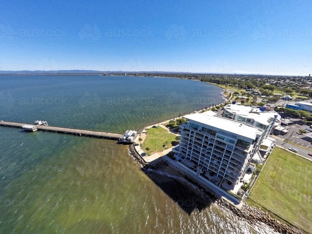 Aerial drone photos of Australian coastline - Australian Stock Image