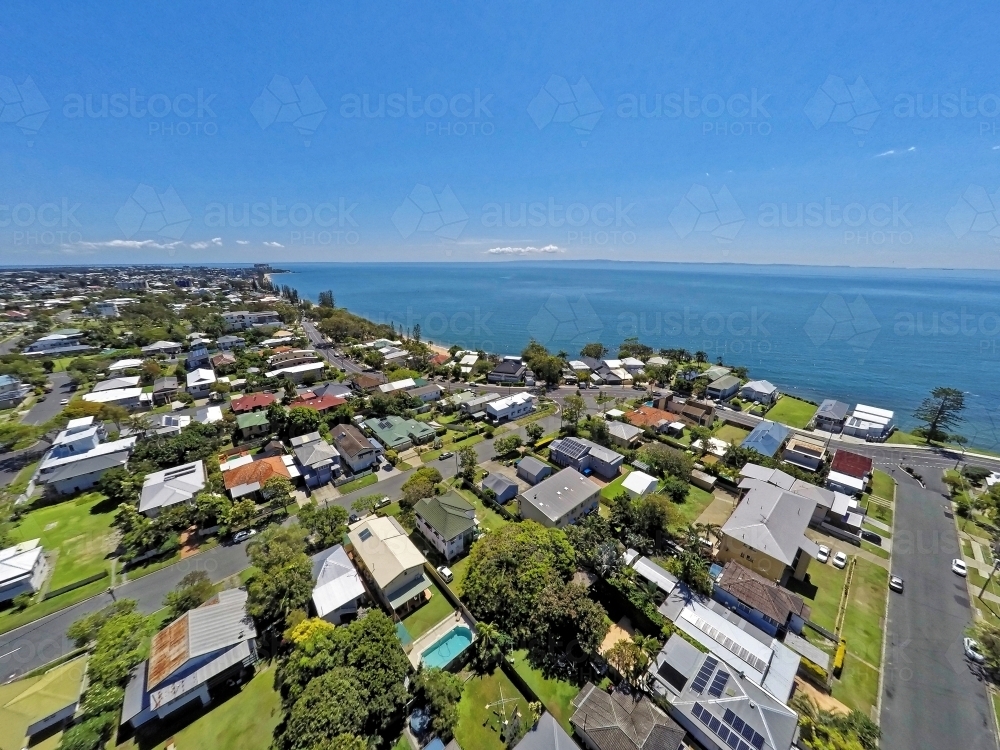 Aerial drone photos of Australian coastline - Australian Stock Image