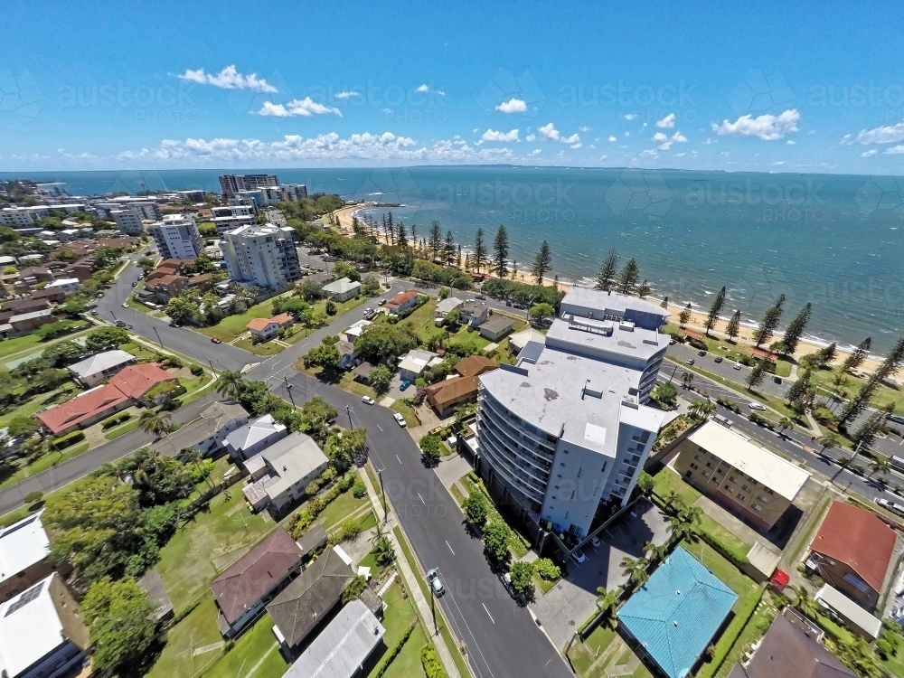 Aerial drone photos of Australian coastline - Australian Stock Image