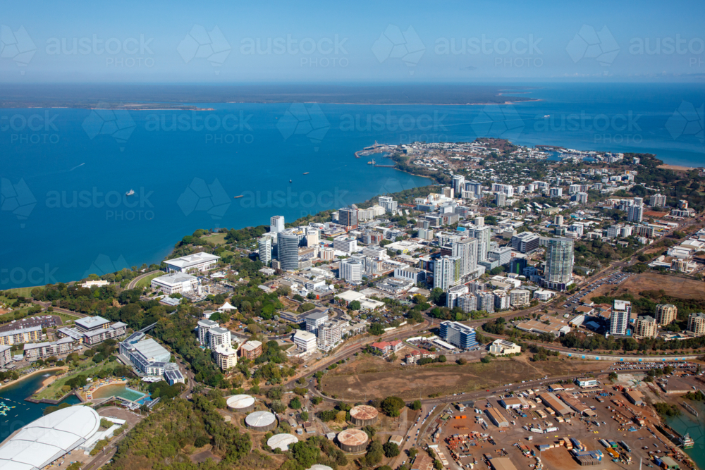 Aerial view of Darwin - Australian Stock Image