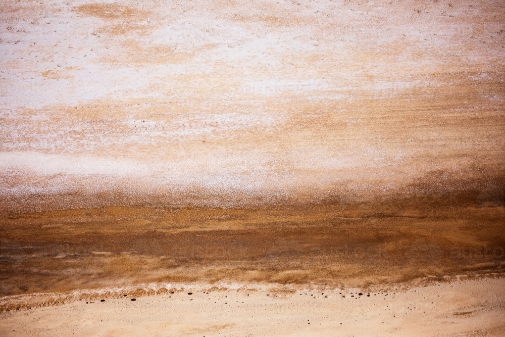 aerial view of outback landscape - Australian Stock Image