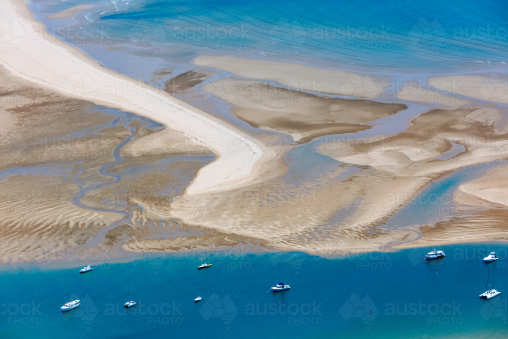 Aerial view of Seventeen Seventy - Australian Stock Image