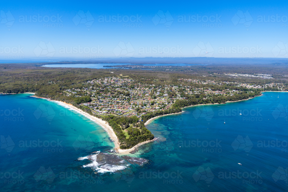 Aerial view of Vincentia, NSW. - Australian Stock Image