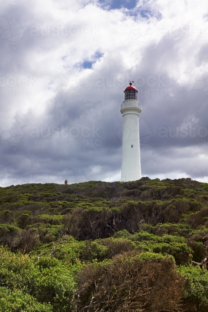 Image of AIreys Inlet Lighthouse Austockphoto