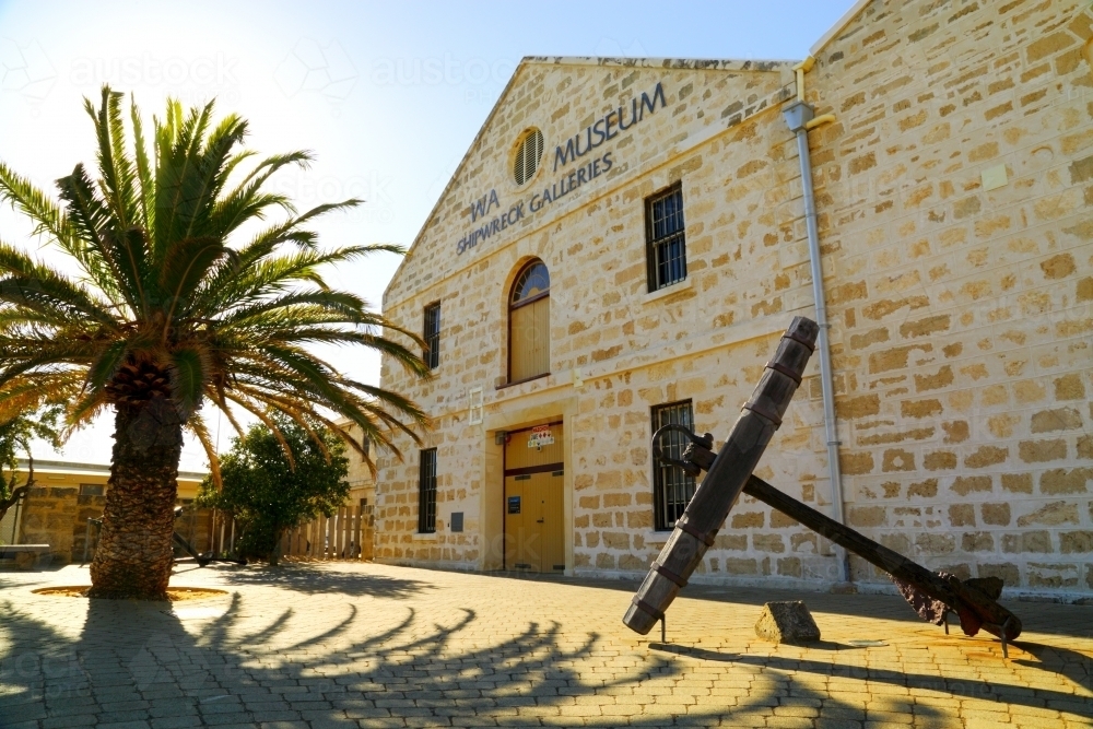 Anchor and maritime museum - Australian Stock Image