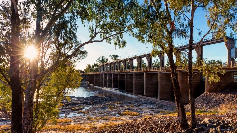 Andrew Nixon Bridge - Australian Stock Image