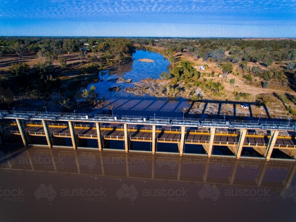 Andrew Nixon Bridge - Australian Stock Image