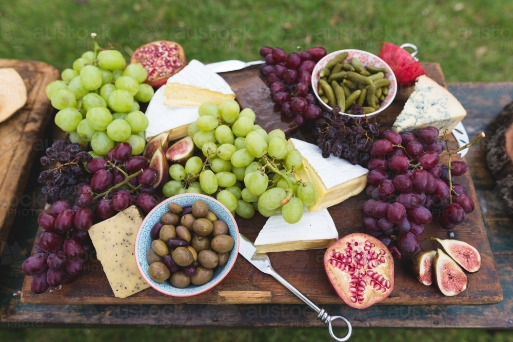 Antipasto platter - Australian Stock Image