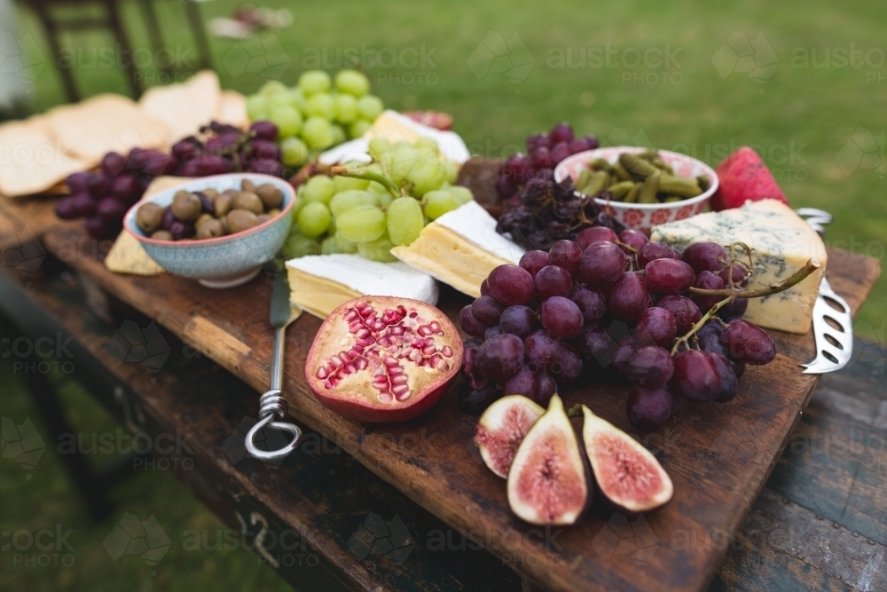 Antipasto platter - Australian Stock Image