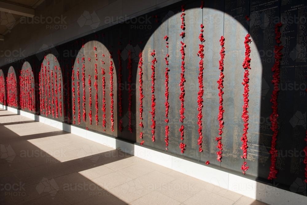 ANZAC DAY at the Australian War Memorial - Australian Stock Image