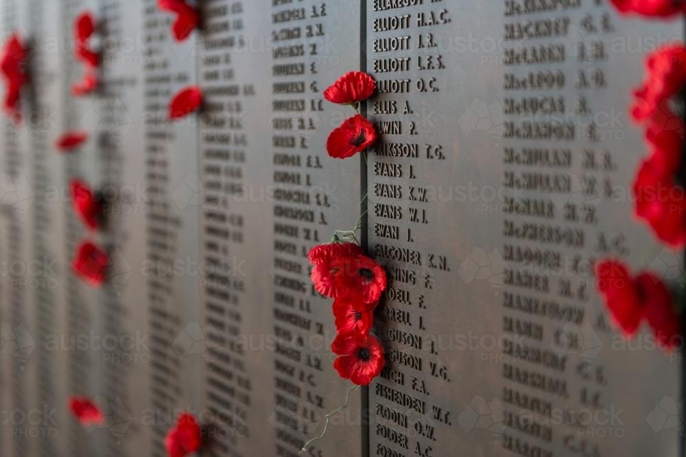 ANZAC DAY at the Australian War Memorial - Australian Stock Image