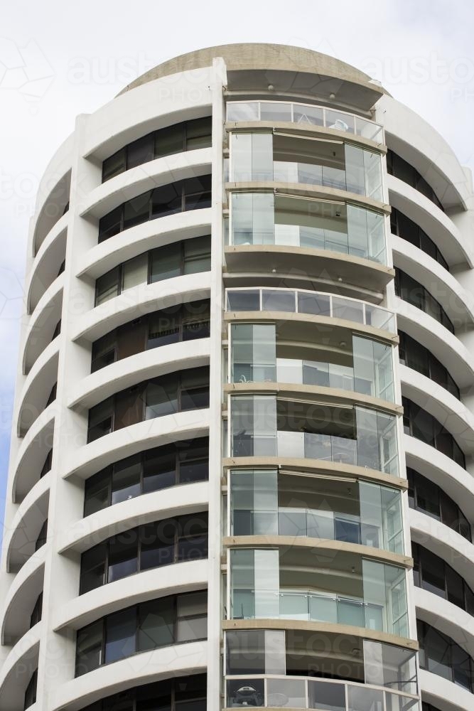 Apartment building in darling point, sydney - Australian Stock Image