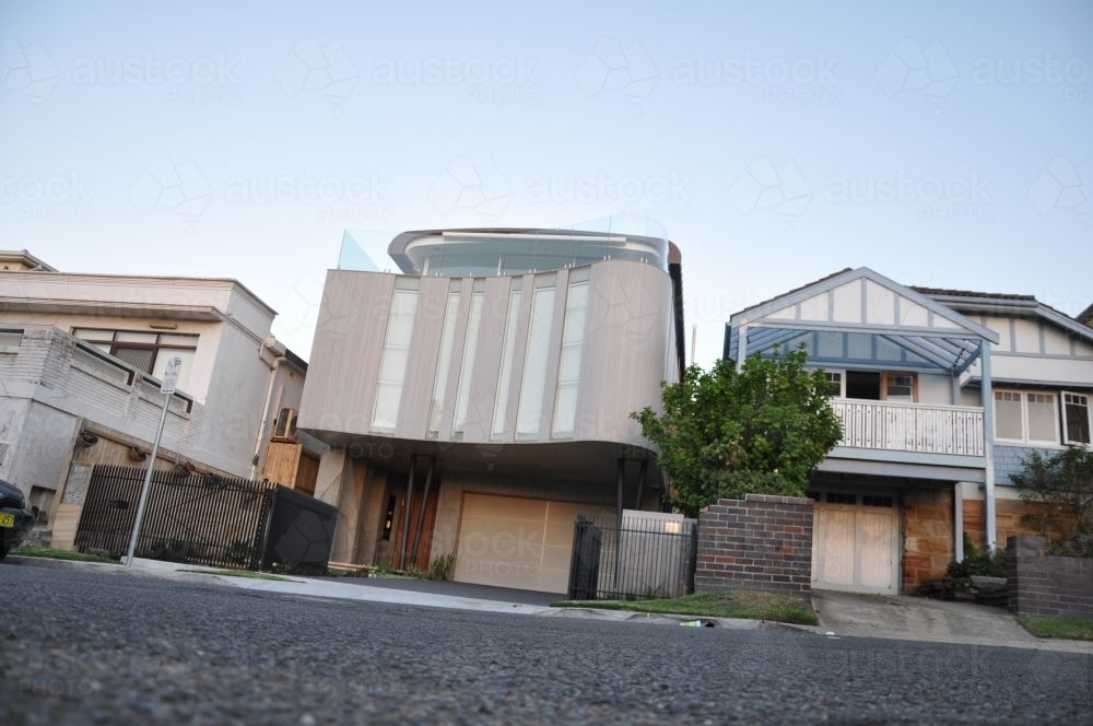 Architecture house in Bondi - Australian Stock Image