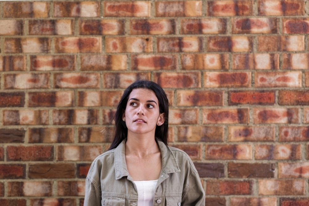 Australian aboriginal woman - Australian Stock Image