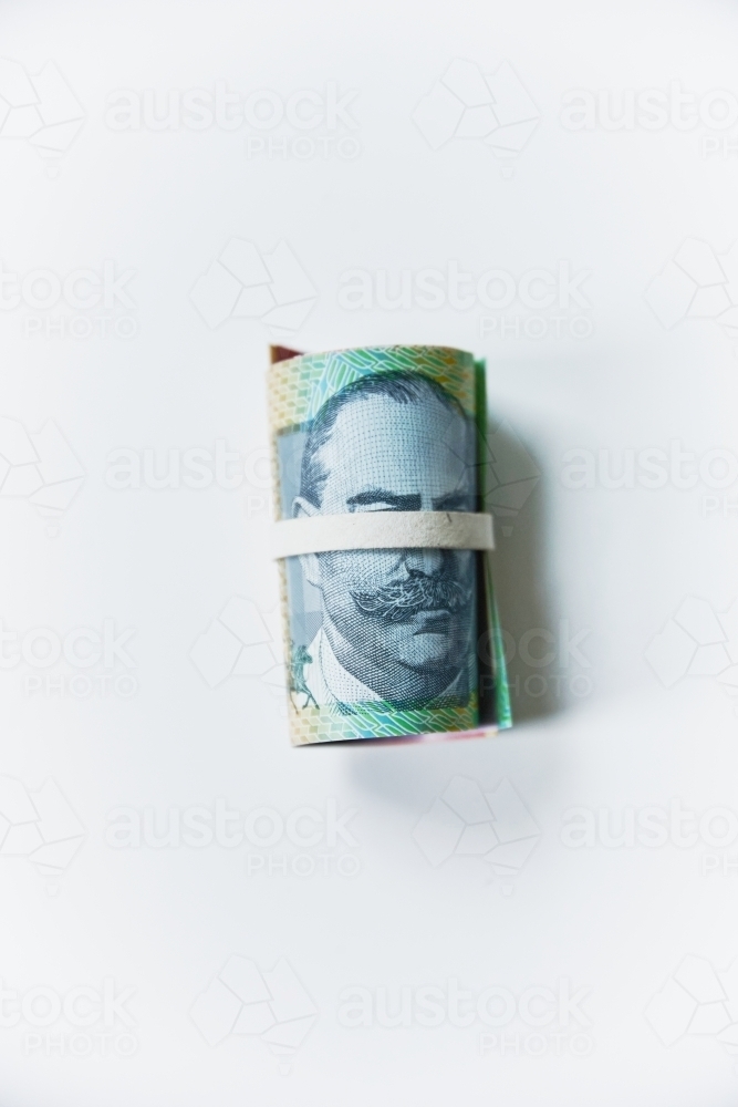 Australian cash - Australian Stock Image