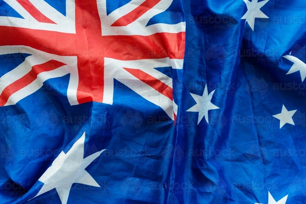 Australian flag - Australian Stock Image