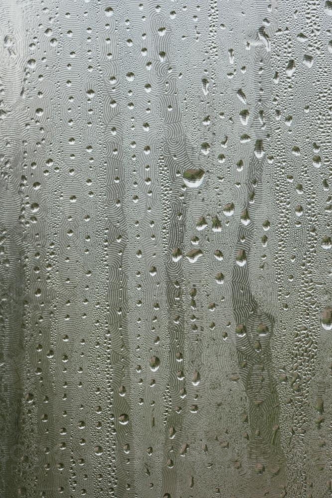 background image of water droplets on a window - Australian Stock Image