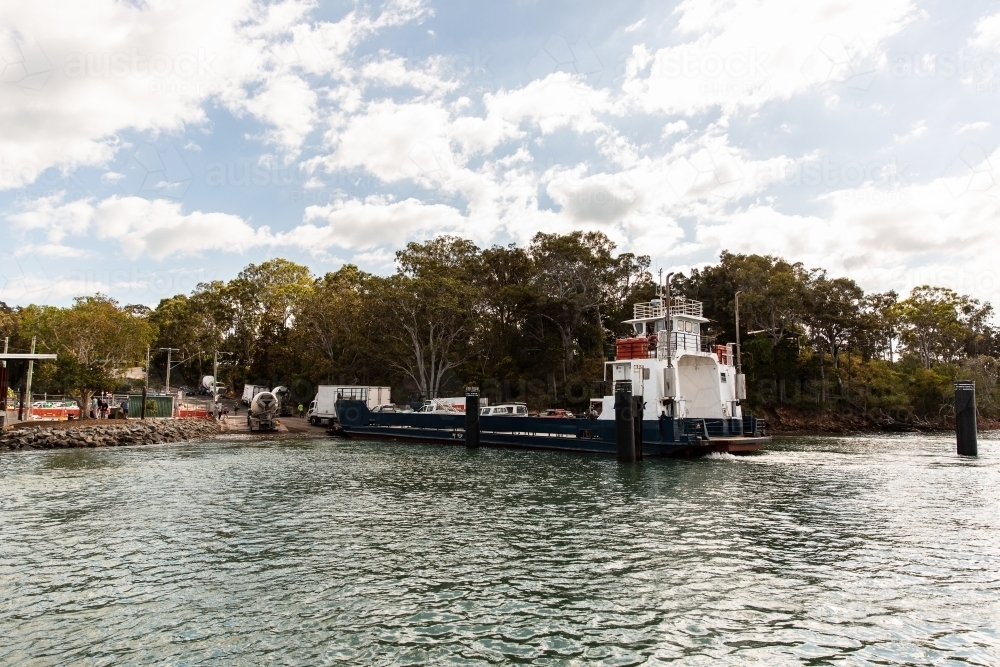 Image Of Barge At MacLeay Island Austockphoto image-of-barge-at-macleay-island-austockphoto