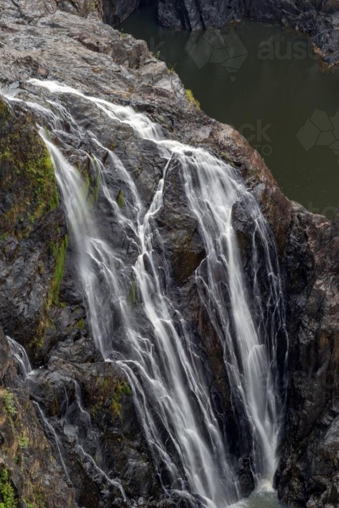 Barron Gorge Water Falls - Australian Stock Image