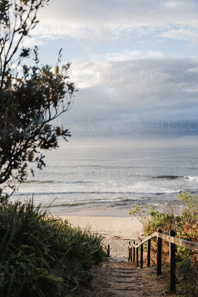 beach track at Berrara - Australian Stock Image