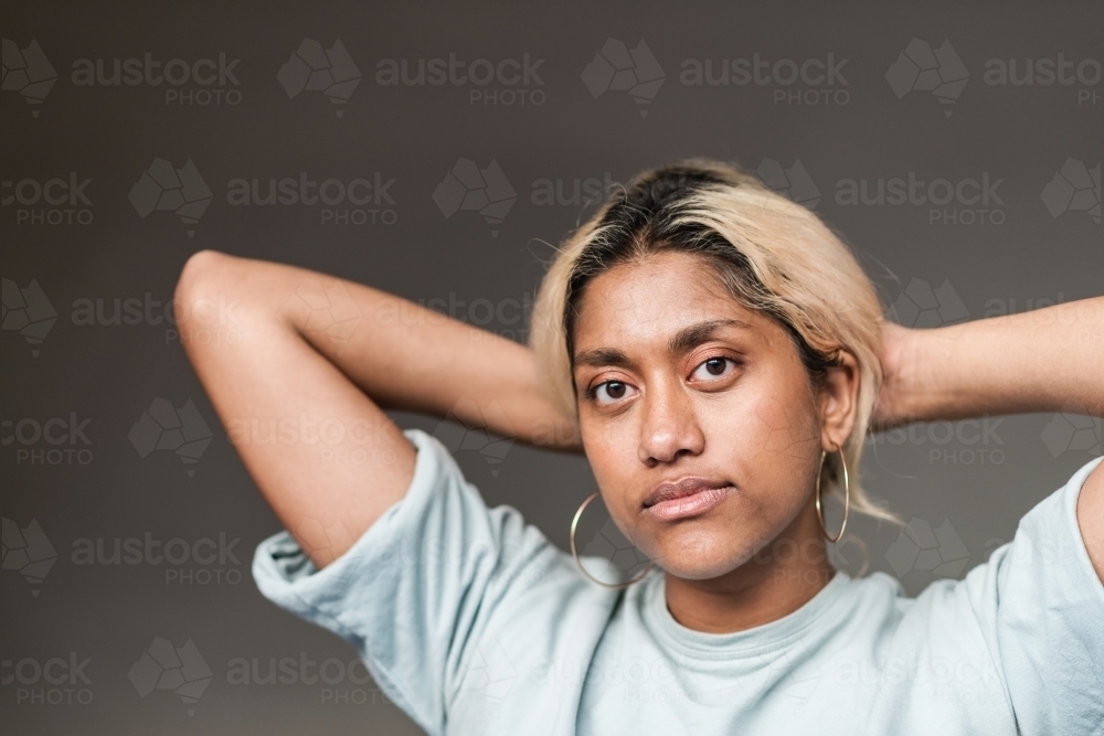 beautiful asian woman - Australian Stock Image