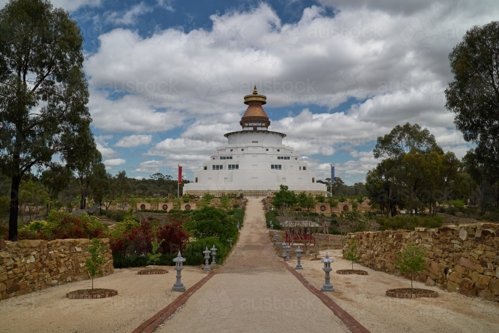 Bendigo Buddhist Temple - Australian Stock Image