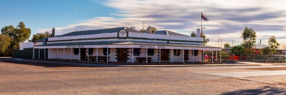Birdsville Hotel - Australian Stock Image