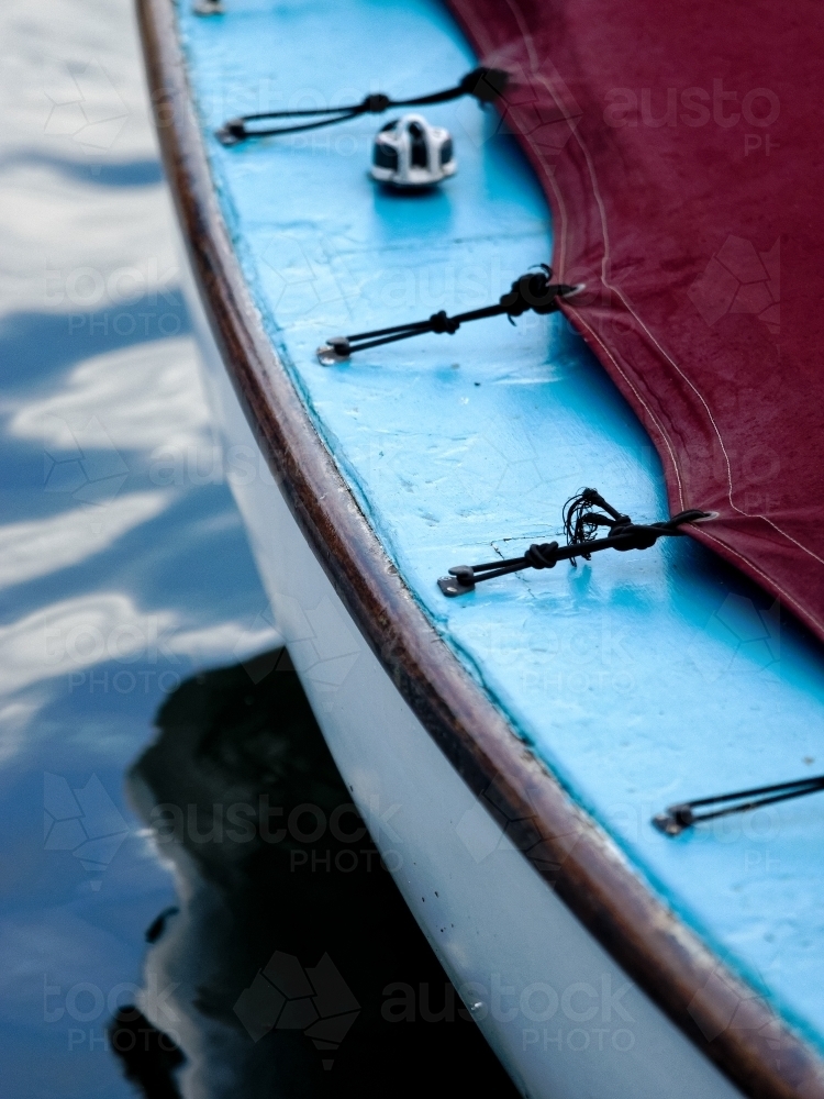 Boat Reflection - Australian Stock Image