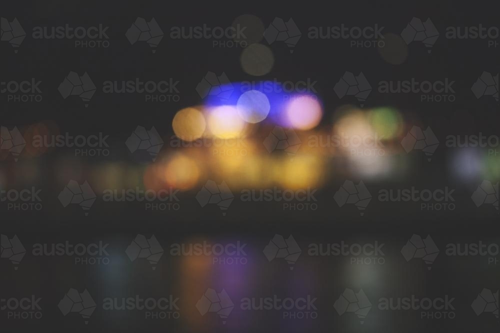 Bokeh lights - Australian Stock Image