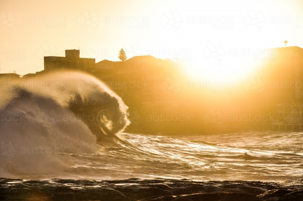 Bondi Wave - Australian Stock Image