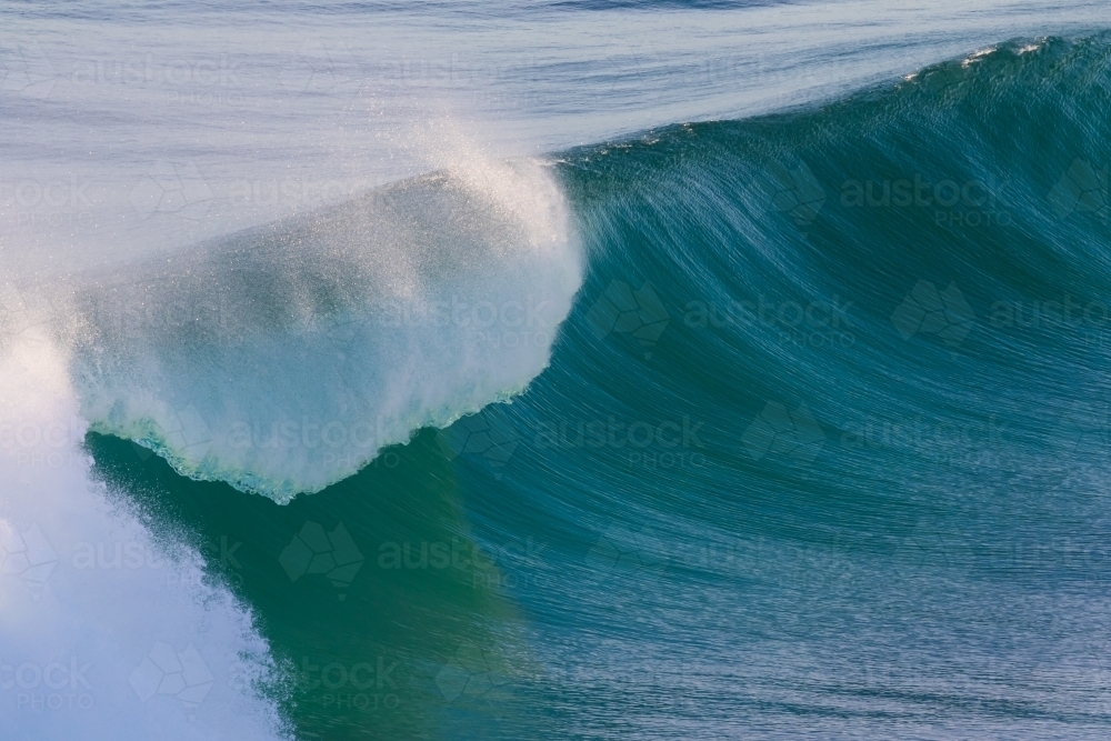 Breaking Wave - Australian Stock Image