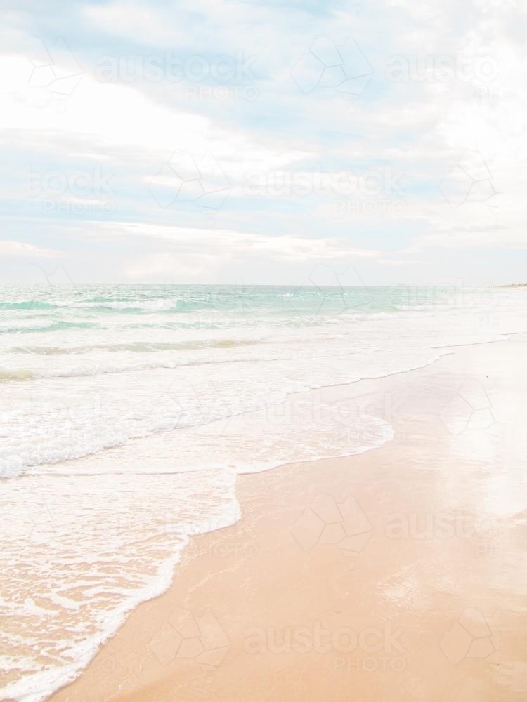 Bright and sunny beach - Australian Stock Image