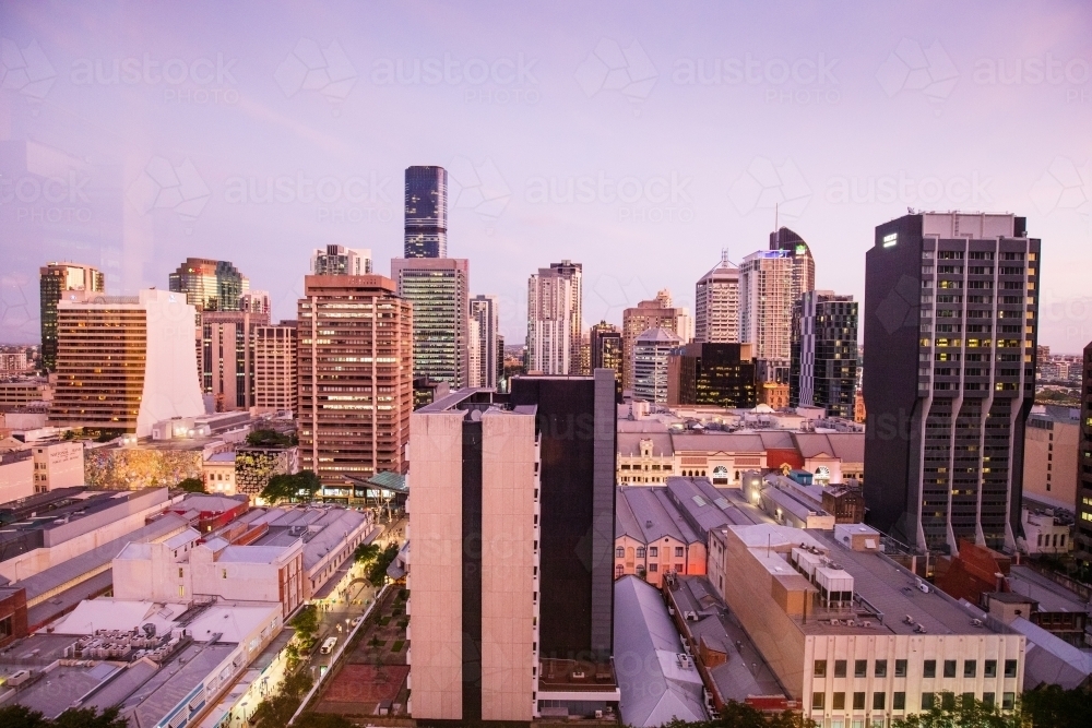 Brisbane City Building and Skyline - Australian Stock Image