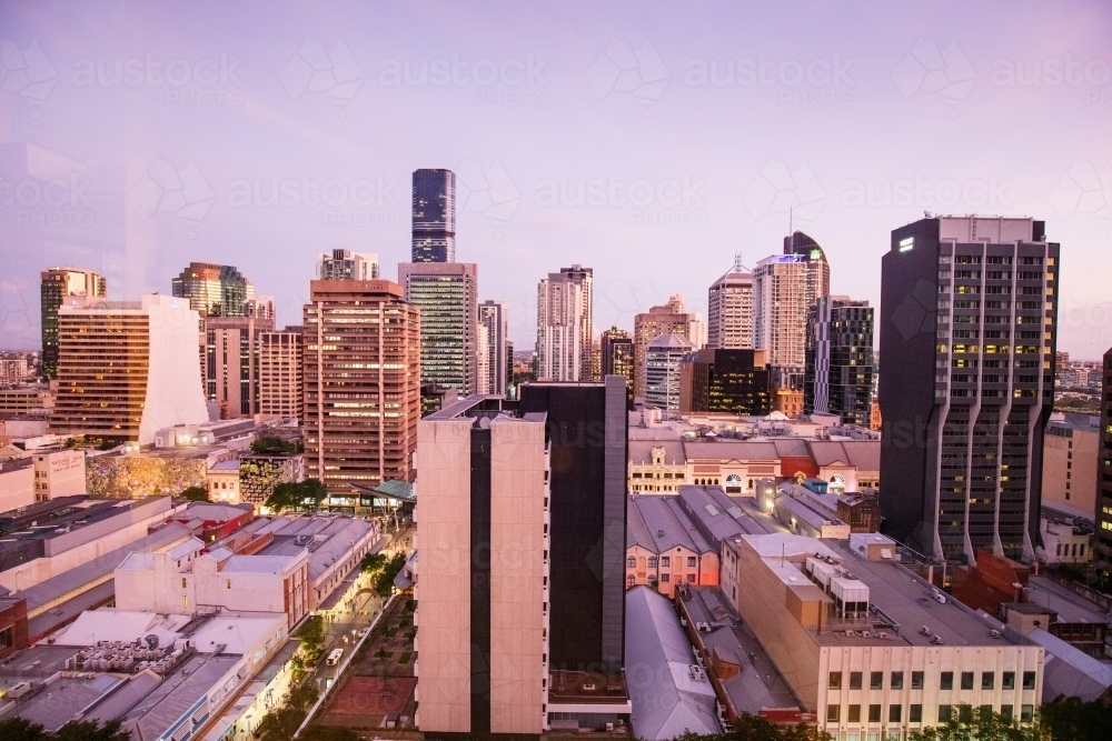 Brisbane City Building and Skyline - Australian Stock Image